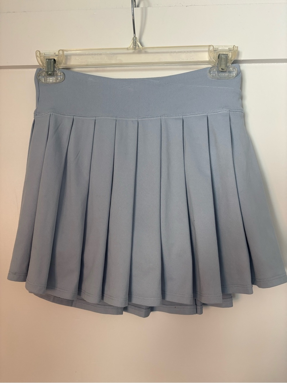 abercrombie kids Light Blue Pleated Circle Skater Skirt